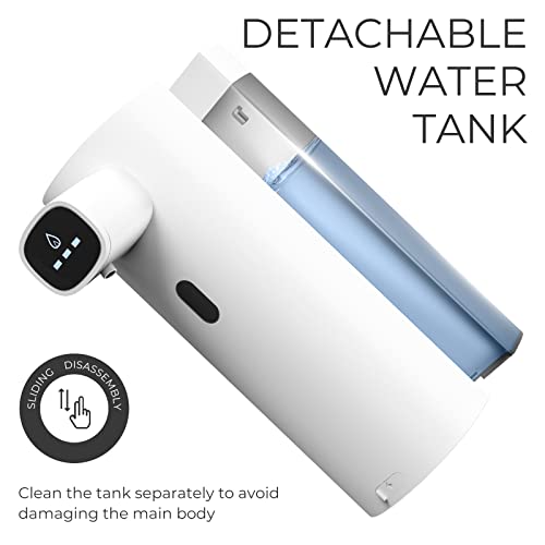 Interhasa! Automatic Soap Dispenser, Usb Rechargeable Touchless Foaming Soap Dispenser, Hands Free Foam Soap Dispenser For Kitchen Bathroom, 300Ml, White #TOP6