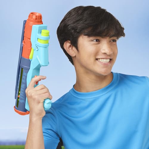 Nerf Super Soaker Power Drench Wasserblaster, mit innovativer Druck-Ladestation (inkludiert) und Zwei starken Spritzmodi, Wasserspielzeug für Jungen und Mädchen ab 8 Jahren
