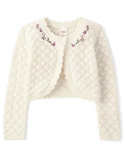 Gymboree Girls' and Toddler Long Sleeve Shrug Cardigan