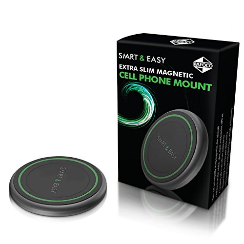 Magnetic Car Cell Phone Mounts (Flat, Single pk)