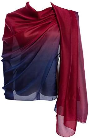 Women's Scarves 100% Silk Long Lightweight Scarfs for women