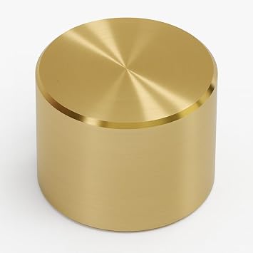 Universal Dimmer Light Switch Replacement Knob Luxurious Polished Brass Gold | Universal Dimmer Knob | Replacement Switch Knob