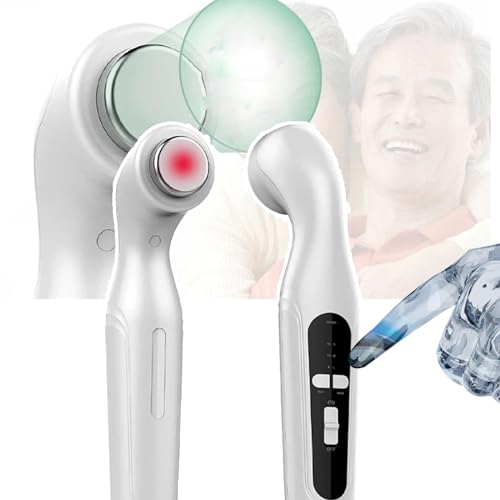 Generico Apparecchio per Terapia a ultrasuoni con Timer da 15 Minuti, 3 velocità Regolabili e Protezione Contro Il surriscaldamento per Un Efficace Sollievo dal Dolore e per la Fisioterapia (Bianco)