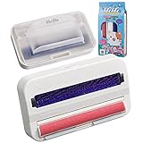 KittyDoo PacPak Pro Krümel- und Tierhaarentferner - Entfernt Haustierhaare, Staub, Tierhaare, Katzenhaare, Hundehaare, Krümel, Trockenfutter, Katzenstreu UVM. - Haarroller, Fusselbürste