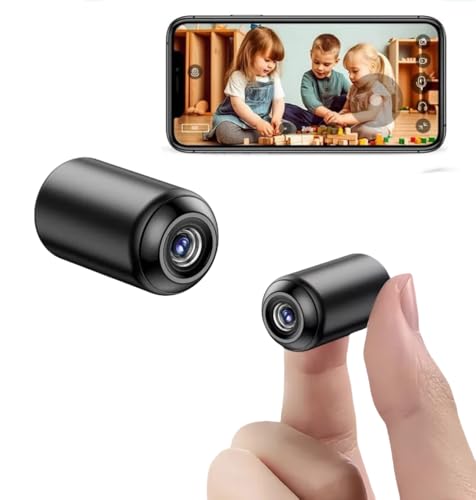 Reviews de Camaras de Vigilancia Pequeñas , listamos los 10 mejores. 44 Joschapeau Mini Cámara, HD 1080 Pequeña Cámara WiFi, Mini Cámara de Seguridad 170°, Camara pequeña con Visión Nocturna Detección de Movimiento Función de Grabación,...
