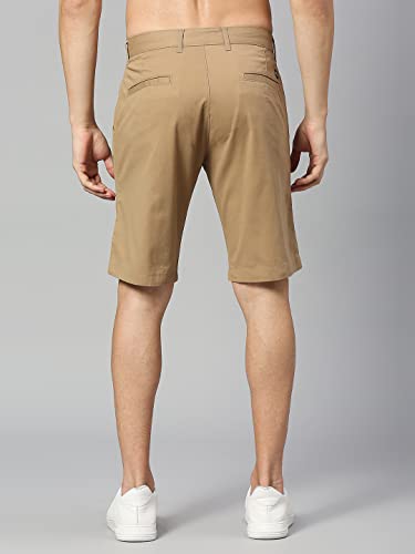 Image of Thomas Scott Men's | 100% Cotton | Solid | Above Knee | Button Closure | Chino | Casual Shorts for Men
