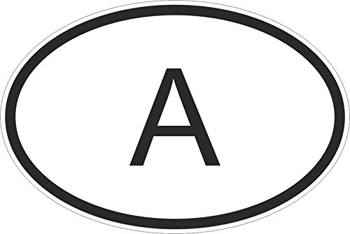 Akachafactory Auto Aufkleber Set – 4 Stück, Selbstklebend, 150x20 Mm, Algerische Flagge Design