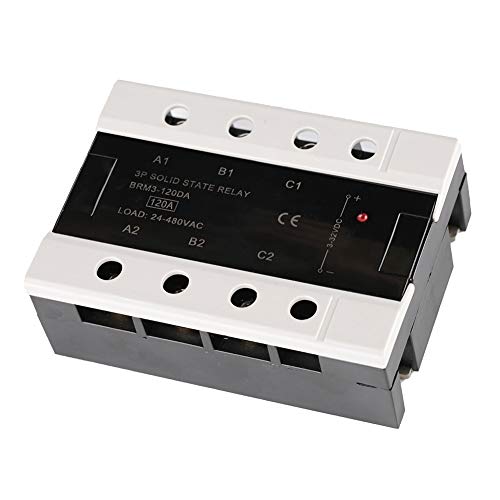 Relais à semi-conducteurs triphasé haute performance BRM3 120DA 480VAC