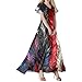 Womens American Flag Dress Dressy Fashion Festival O Neck Graphic Lounge Independence Day Maternity 4th of July Outfits Vestidos De Verano para Mujer 2025 Dark Blue