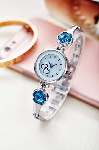 Acnos® Premium Analog Women's Watch (White Dial Silver Colored Strap) 3 417WcKfuipL. SL500