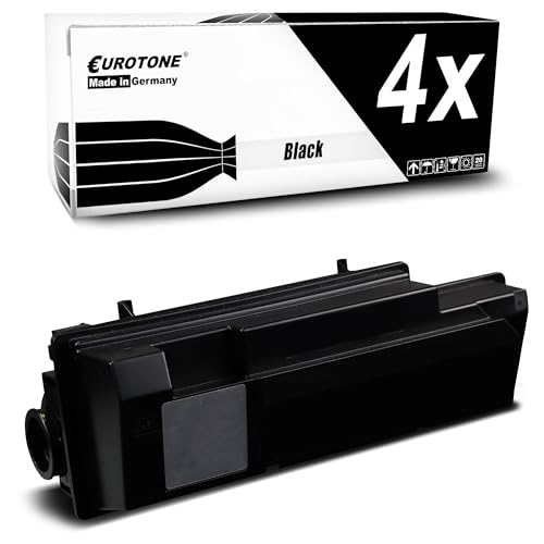 Toner pour Utax LP3245 Eurotone pack de 4 cartouches de rechange noires 4424510010