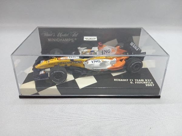 ミニチャンプス製 1/43　ルノーＦ１　R27　2007 G.フィジケラ ミニチャンプス製 1/43 ルノーF1 R27 2007 G.フィジケラ