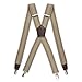 Dockers Men's Docker's 1 1/4 Inch Suspenders, Khaki, One Size
