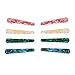 Produktbild Haarspangen mit Alligator-Entenschnabel-Clips, Acryl, Seitenklammer, Haar-Accessoires, Retro-Kopfschmuck für Mädchen und Frauen, 8 Stück