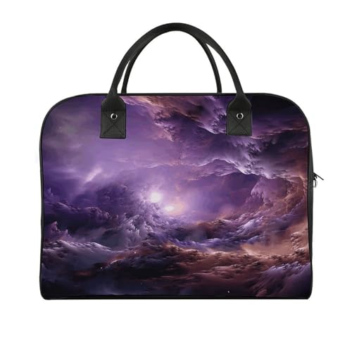 Maletín Galaxy Morado Ligero para Laptop Unisex miniatura 1