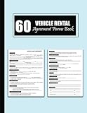 Vehicle Rental Agreement Forms Book: Car / Truck Lease Contract for Owner (Lessor) and Renter (Lessee)