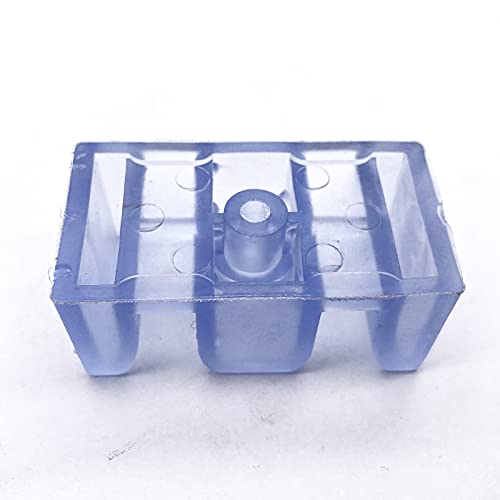 49Mm Anti-Collision Block For Shower Room Glass Sliding Door Shower Door Bottom Guide Assembly Clear (4Pcs) #TOP2