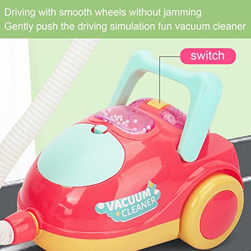 Crianças Aspiração Real | Brinquedo de limpeza a vácuo para crianças elétricas com efeito de sons |