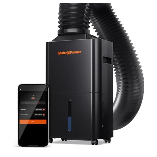 SPIDER FARMER Dehumidifier for Grow Tents