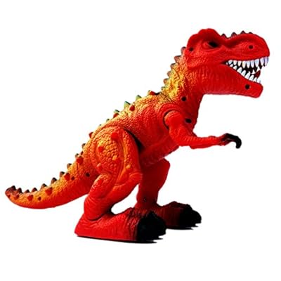 red dinosaur toy