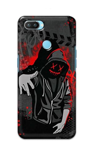 Image of Printed Hard Back Cover for Realme 2 Pro Back Cover (Hoodie Rapper) -190724(EA)