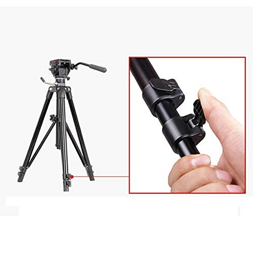 Tripé Profissional Kingjoy VT-1800 com Cabeça Hidráulica Panorâmica até 7Kg