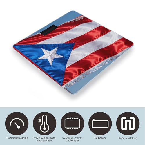 Báscula digital para baño Puerto Rico 400 lb precisión miniatura 3