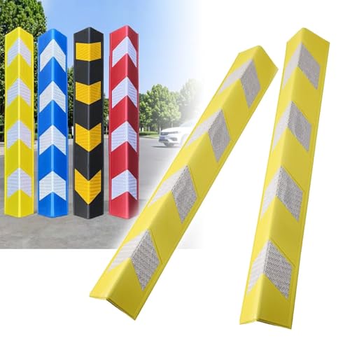Protector Esquinero Industrial con Reflectores de Seguridad 31.5 pulg miniatura 1