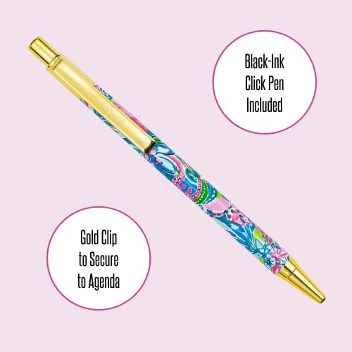 2020 Lilly Pulitzer On The Go Agenda Set, Undated Monthly Pocket Planner With Black Ink Pen, 12 Month Annual Organizer With Notes Pages, Monthly Calendars, And Yearly Overviews, Golden Hour #TOP5