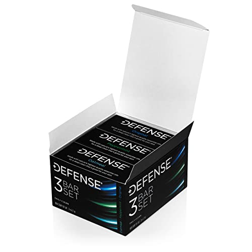 Defense Soap All Natural Tea Tree Bar Soap, 3 Bar Variety Pack - Original, Peppermint, Oatmeal - Thumbnail 5