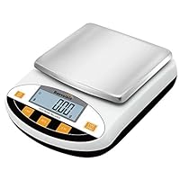 Bonvoisin 1000gx 0,01g Digitale Präzisions-Analysenwaage 200g-5kg optional 0.01g Hochpräzise Elektronische Waage Laborwaage Schmuckwaage Küchenwaage Wissenschaftliche Waage