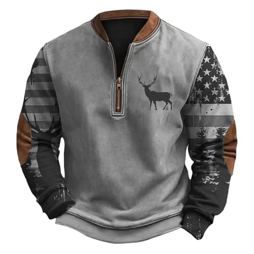 Pull de transition homme zippé col montant respirant t-shirt manches longues