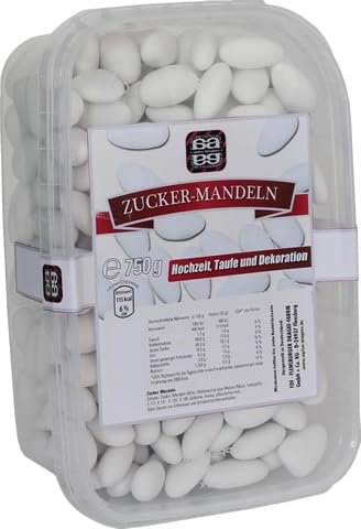 agilus Zuckermandeln -weiß - 750 G