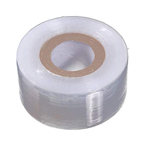 AZXAZ 20mm Wide Grafting Tape Self-Adhesive Stretchable Transparent Garden Flower Vegetable Fruit Tree Grafting Film Nursery Plants Tool