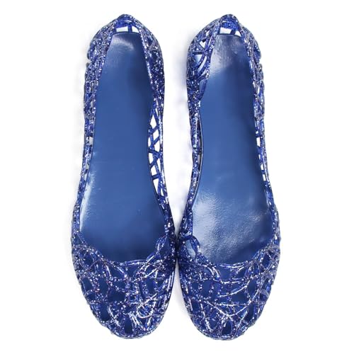 Image of Dear Time Women Flat Heel Summer Beach Jelly Shoes