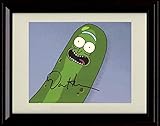 Framed Rick and Morty - Dan Harmon - Pickle - Autograph Replica Print
