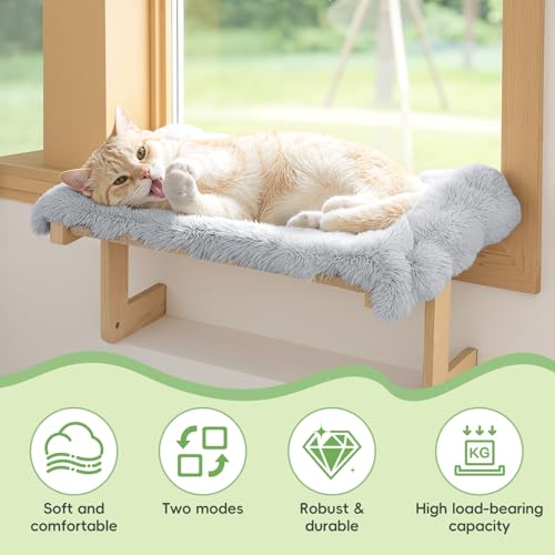 Lit chat apaisant contre l'anxiété avec coussin déhoussable et lavable