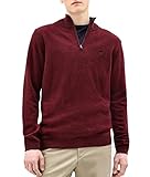  Timberland Half Zip Herren Bordeaux Sweater TB0A1OI8