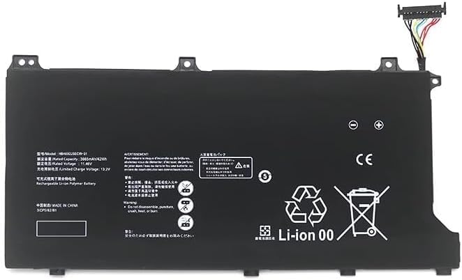 Batteria Originale Huawei HB4692J5ECW-31 Per MateBook D 15 2020 – 42Wh, 11.46V, Garanzia 1 Anno!