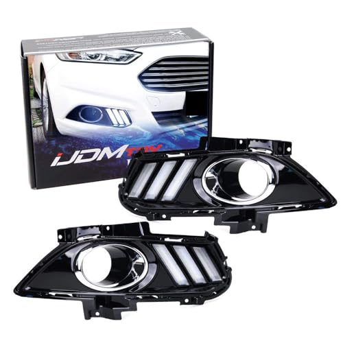 Kit LED DRL para Ford Fusion 2013-2016 Xenon Blanco Ámbar miniatura 1