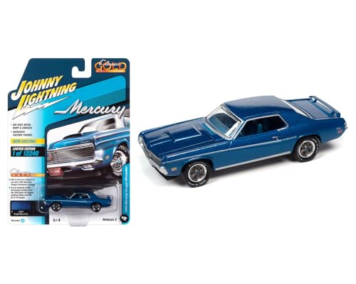 Johnny Lightning Mercury Cougar Eliminator 1969 1:64 Azul