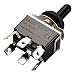 Heschen Interruptor de palanca de metal DPDT mantenido ON/OFF/ON 3 posiciones 15A...