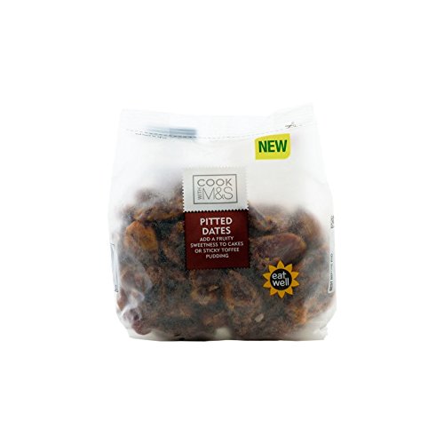 (Marks & Spencer (�}�[�N�X���X�y���T�[)) ���t��250�O�������s�b�g�C�� (x6) - Marks & Spencer Pitted Dates 250g (Pack of 6) [���s�A���i]