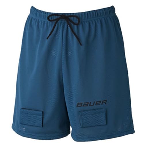 Short jill Bauer en mesh avec coquille intégrée respirante bleu L