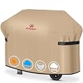 Comnova Grill Cover 60 Inch - 600D BBQ Cover for Outdoor Grill Waterproof and Heavy Duty, 60 Inch Barbecue Gas Grill Covers for Weber, Char-Broil, Nexgrill, Dyna-glo, Monument, Brinkmann and More