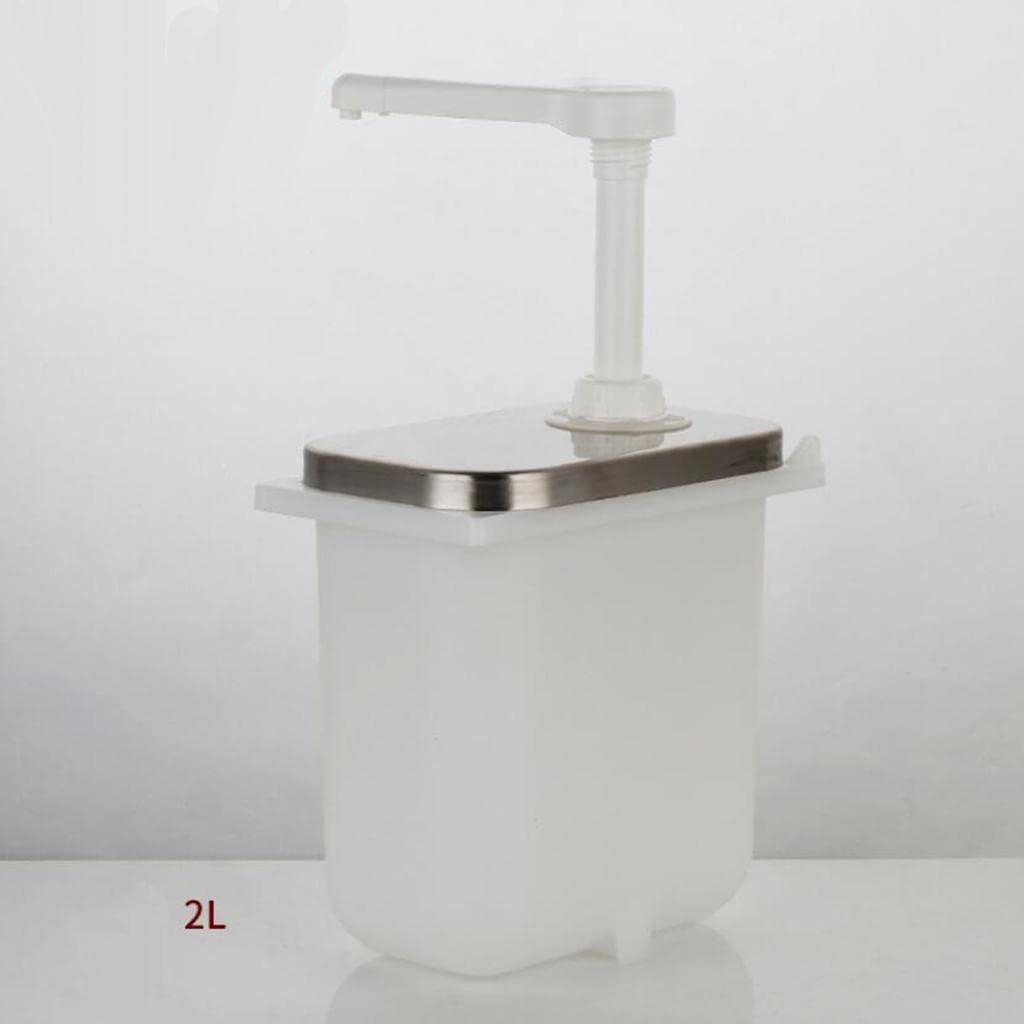 1L/2L Pumpspender für Öl, Essig Und Ketchup für Restaurants, 2L A