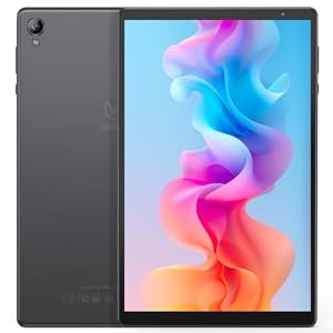 VASOUN 10" Android Tablet 32GB+1TB Expandable Storage Grey