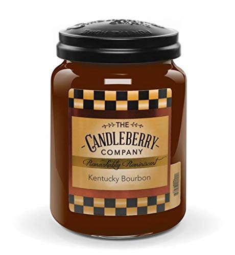 Candleberry Candles | Strong Fragrances For Home | Hand Poured In The Usa | Highly Scented & Long Lasting | Large Jar 26 Oz (Kentucky Bourbon) #TOP18