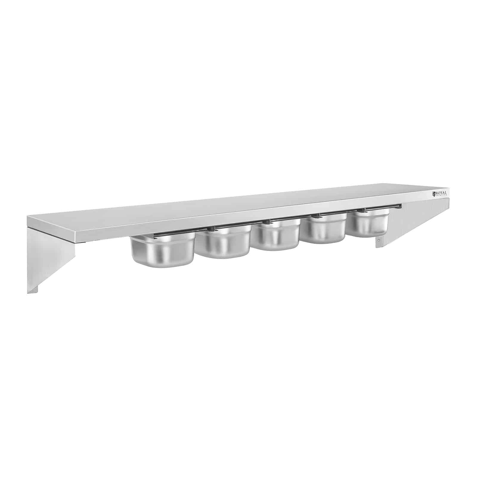 Royal Catering - RCWR-5 GN1/6 - Estante para Especias - 5 x 1/6 GN