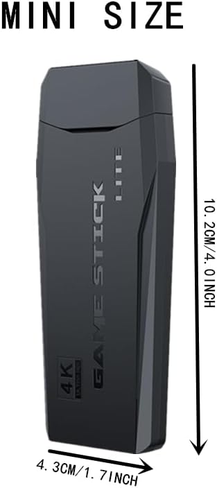 Miniatura 5 de Palo de juego retro con 2 controladores inalámbricos, consola de videojuegos Plug and Play compatible con la mayoría de los juegos clásicos de